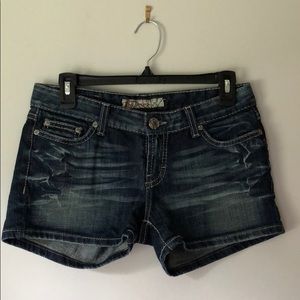 BKE denim shorts